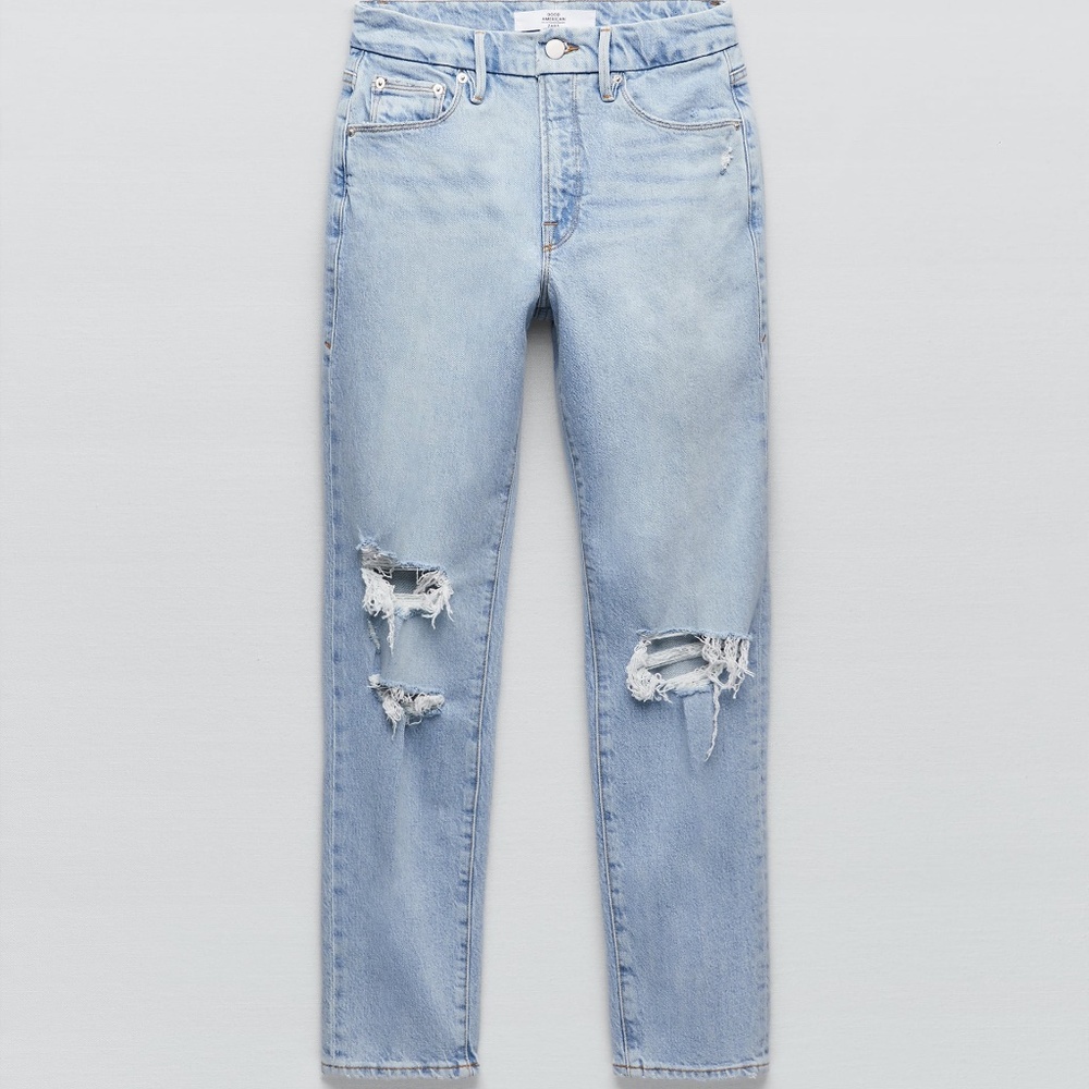 Good American ZW Zara Classic Slim Jean New